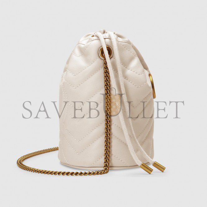 G*u*i gg marmont mini bucket bag 575163  (19*17*10.5cm)